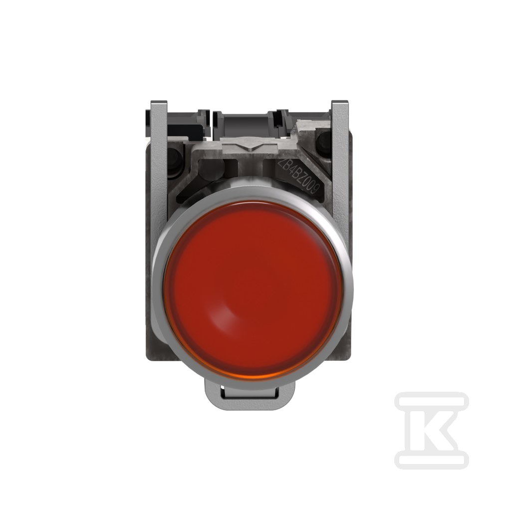 Przycisk płaski pomarańczowy LED - XB4BW35M5